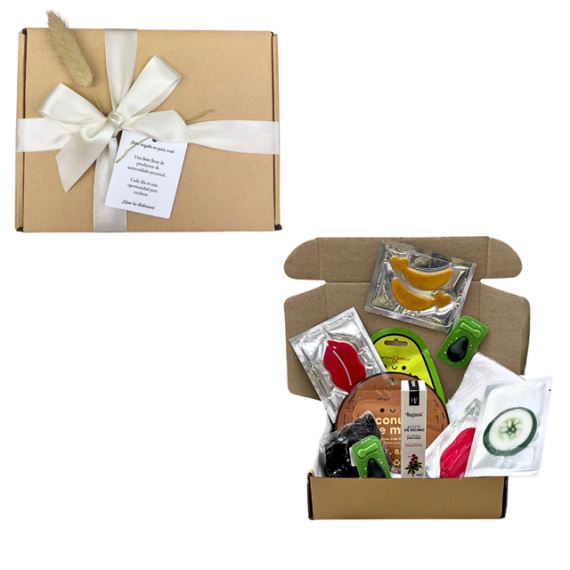 Caja Box Kit Rutina Skincare Regalo Cumpleaños Aniversario
