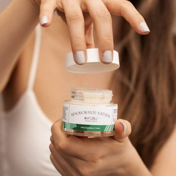 Pack Piedra de Alumbre Pulida + Desodorante en Crema Natural