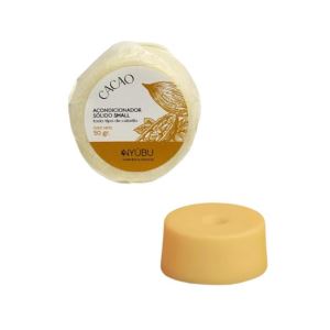 Acondicionador Solido Hidratacion Profunda Reparador Cacao 50g Nyubu