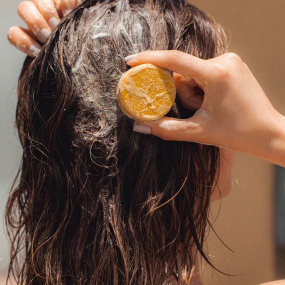 Combo Shampoo + Acondicionador Solido Pelo Debil 50g Nyubu