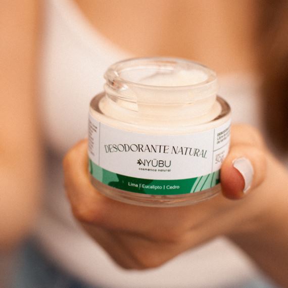 Desodorante en Crema Natural Lima Eucalipto y Cedro 50g Nyubu