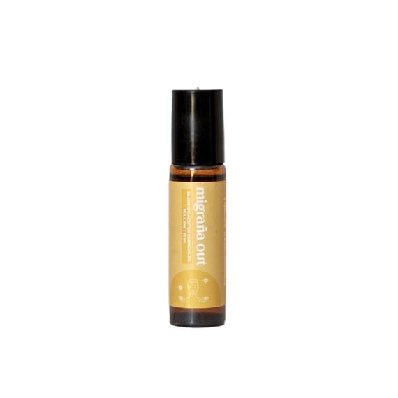 Aceite Esencial Blend Aromatico Natural Roll On Migraña Out 10ml Nyubu