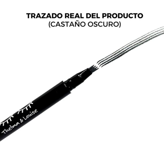Delineador de Cejas Efecto Microblading Castaño Oscuro Thelma & Louise