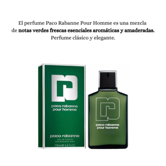 Perfume Paco Rabanne Hombre Pour Homme Eau De Toilette 100ml