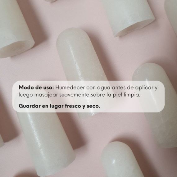 Piedra de Alumbre Pulida Desodorante + Agua de Rosas 120ml