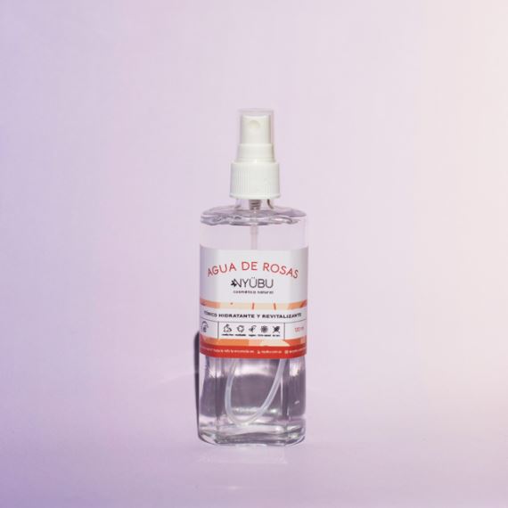Piedra de Alumbre Pulida Desodorante + Agua de Rosas 120ml