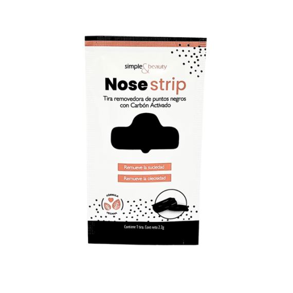 Tira Removedora de Puntos Negros Pack X6 Unidades Simple & Beauty
