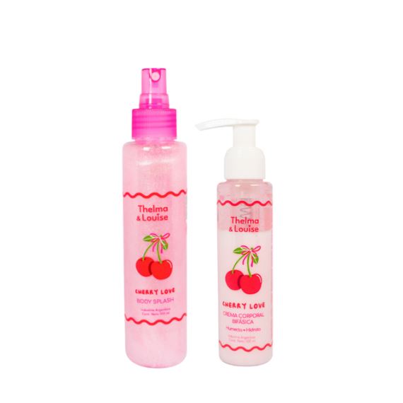 Combo Kit Crema Corporal + Body Splash Cherry Thelma & Louise
