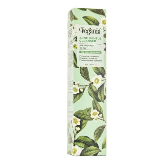 Gel de Limpieza Acné Ácido Salicílico & Tea Tree 150ml Veganis
