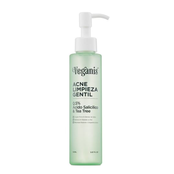 Gel de Limpieza Acné Ácido Salicílico & Tea Tree 150ml Veganis
