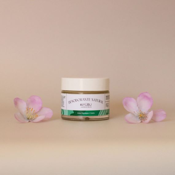 Pack Piedra de Alumbre Pulida + Desodorante En Crema Natural Lima Eucalipto Y Cedro