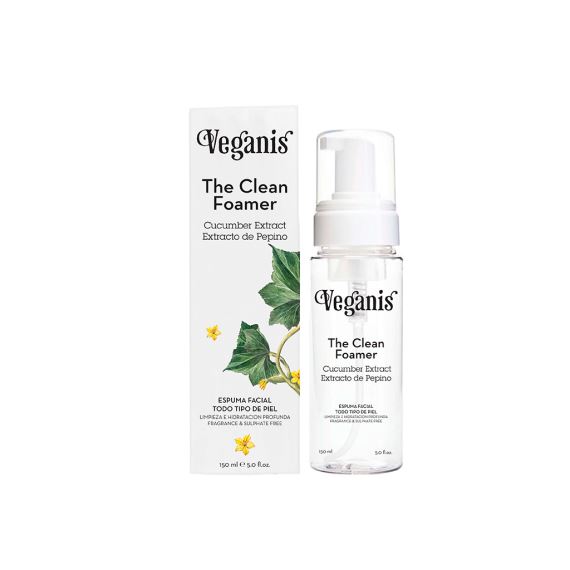 Limpiador Espuma Facial Foamer Limpieza Profunda 150ml Veganis