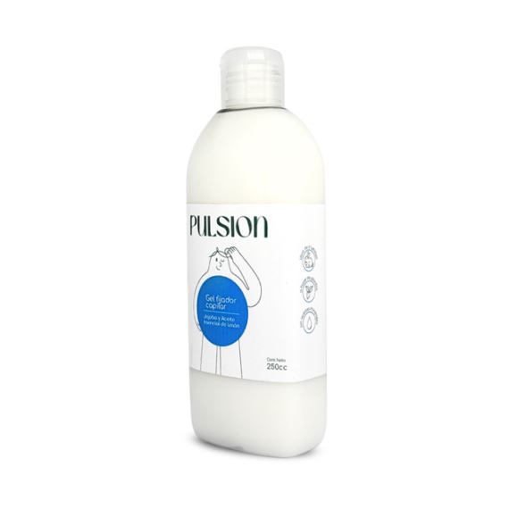 Gel Fijador Capilar 100% Natural Sin Alcohol 250cc Pulsion