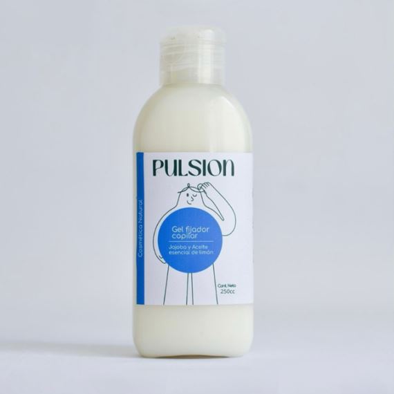 Gel Fijador Capilar 100% Natural Sin Alcohol 250cc Pulsion