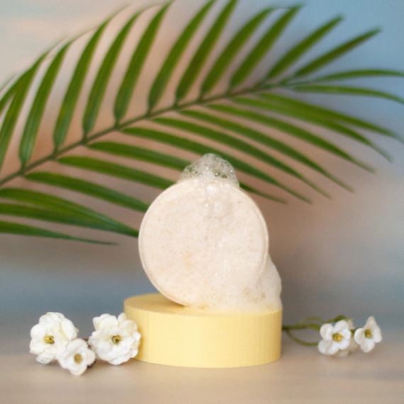 Combo Shampoo Y Acondicionador Solido Pelo Mixto 100g Nyubu