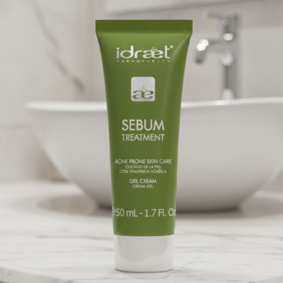 Crema Gel Facial Acné Sebum Treatment Matificante 50ml Idraet
