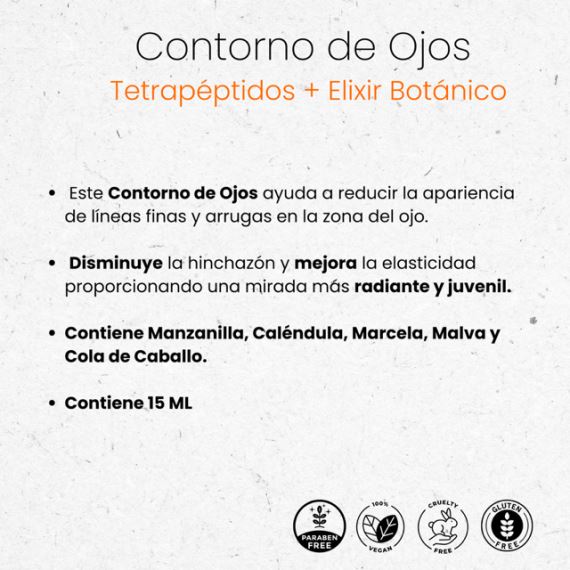 Combo Kit Contorno de Ojos + Parches Hidrogel Colágeno Veganis
