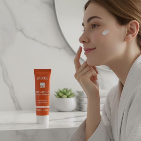 Crema Facial Pro Reti C Retinol & Vitamina C Antiage 50g Idraet