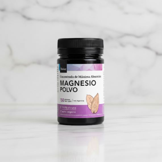 Suplemento Magnesio En Polvo Máxima Absorción 150g Natier