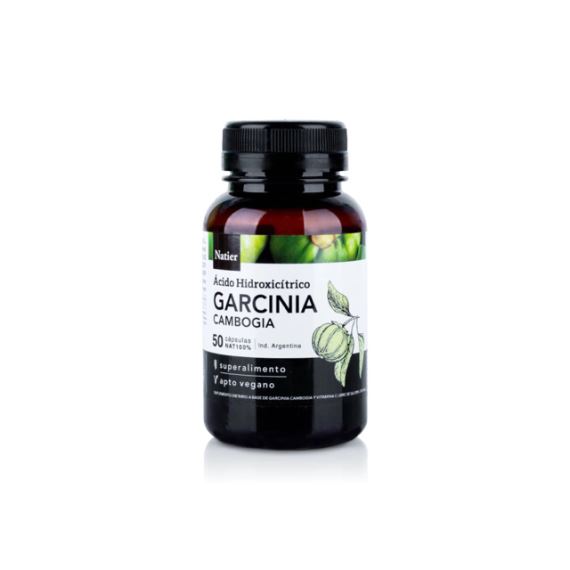 Suplemento Garcinia Cambogia Adelgazante 50 Cápsulas Natier