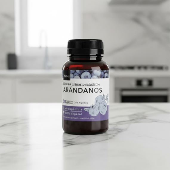 Suplemento Arándanos Concentrados Sistema Urinario Natier