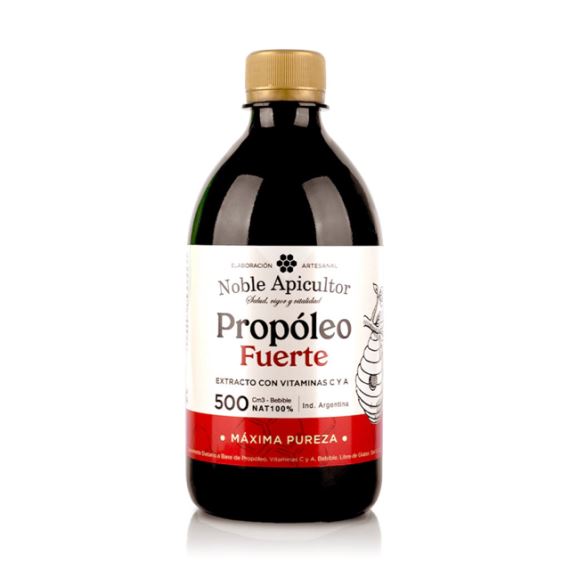 Propóleo Fuerte Bebible Máxima Pureza 500ml Noble Apicultor