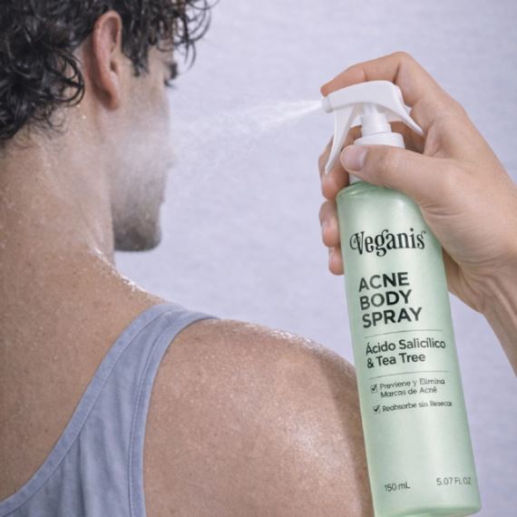 Spray Corporal Acné Salicílico & Tea Tree 150ml Veganis
