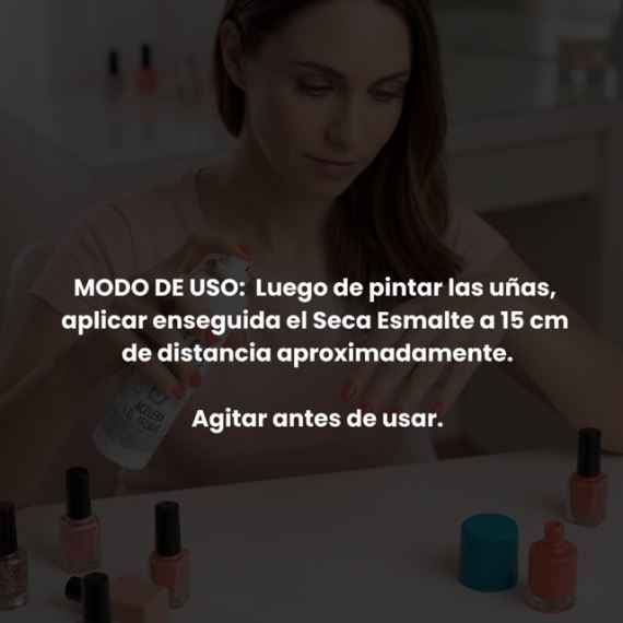 Seca Esmalte Aerosol Spray Rápido Secado 47g Thelma & Louise