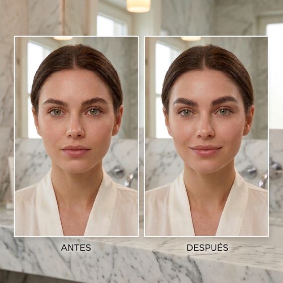 Kit Delineador Microblading Castaño + Máscara Cejas Thelma & Louise 