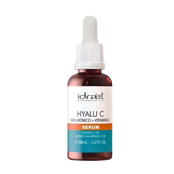 Serum Facial Hyalu C Hialurónico + Vitamina C 30ml Idraet