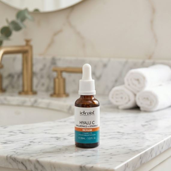 Serum Facial Hyalu C Hialurónico + Vitamina C 30ml Idraet