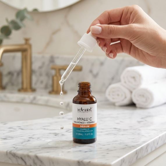 Serum Facial Hyalu C Hialurónico + Vitamina C 30ml Idraet