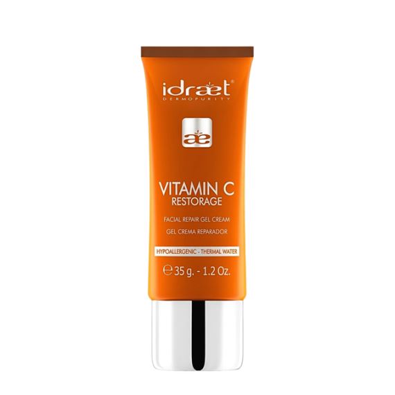 Crema Gel Facial Vitamina C Reparadora Restorage 35g Idraet