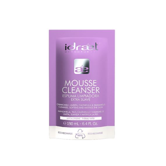 Espuma Limpiadora Suave Mousse Cleanser Refill 190ml Idraet