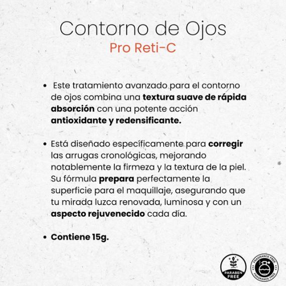 Contorno de Ojos Pro Reti C Antiage Reparador 15g Idraet