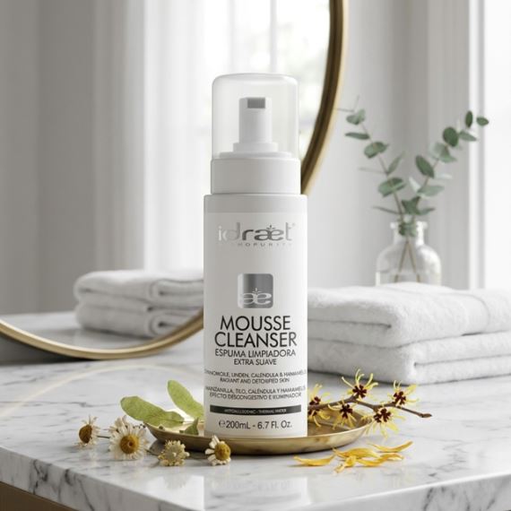 Espuma Limpiadora Facial Suave Mousse Cleanser 200ml Idraet