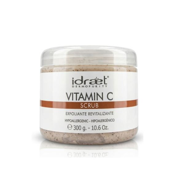 Exfoliante Facial Vitamina C Scrub Revitalizante 300g Idraet