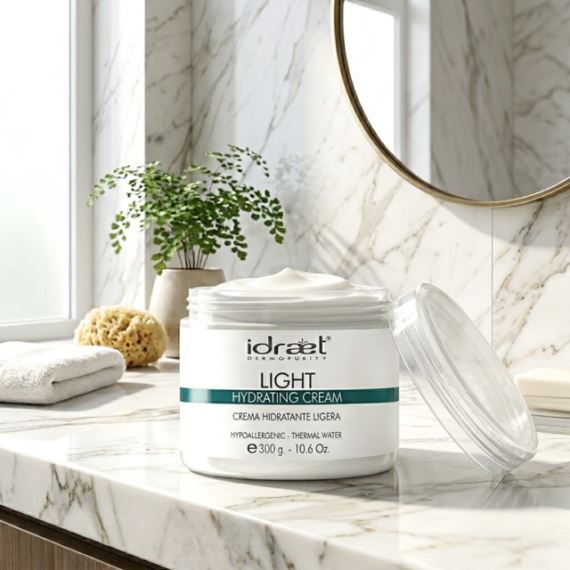 Crema Facial Hidratante Light Cream Ligera 300ml Idraet