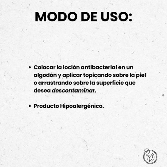 Loción Facial Antibacterial Aloe Vera Piel Sensible 500ml Idraet