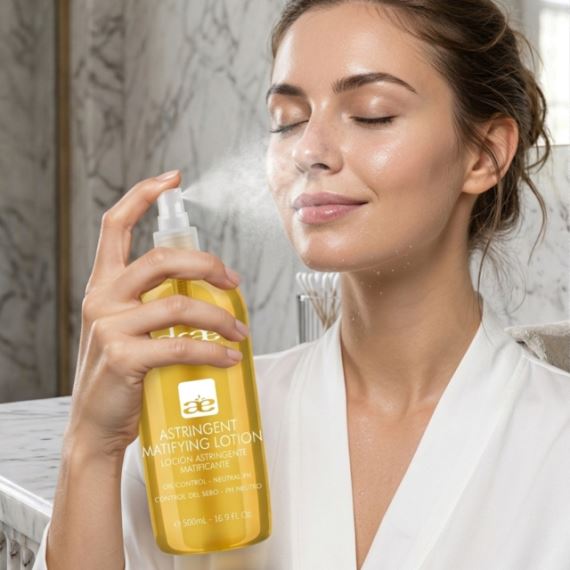 Loción Facial Astringente Matificante Piel Grasa 500ml Idraet