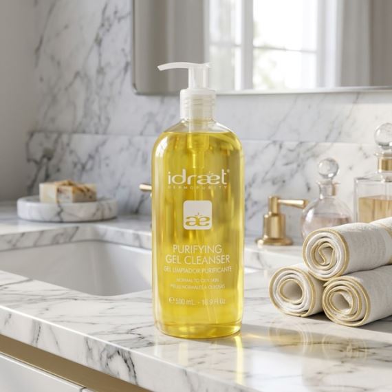 Gel de Limpieza Facial Purificante Agua Termal 500ml Idraet