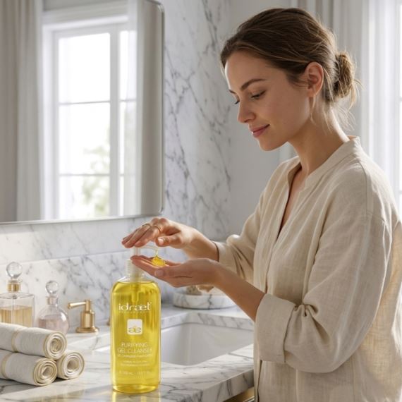 Gel de Limpieza Facial Purificante Agua Termal 500ml Idraet