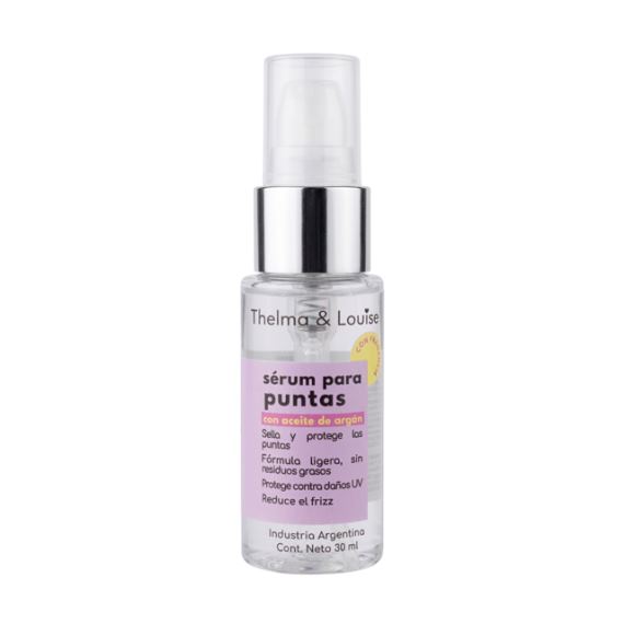 Serum Reparador de Puntas Aceite de Argán 30ml Thelma & Louise