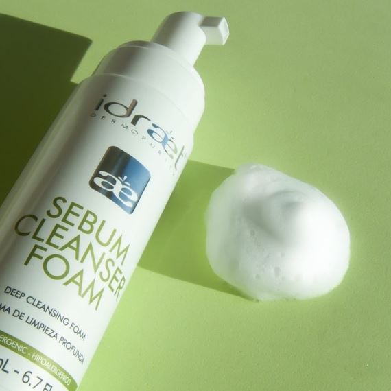 Espuma de Limpieza Profunda Acne Sebum Cleanser 200 ml Idraet